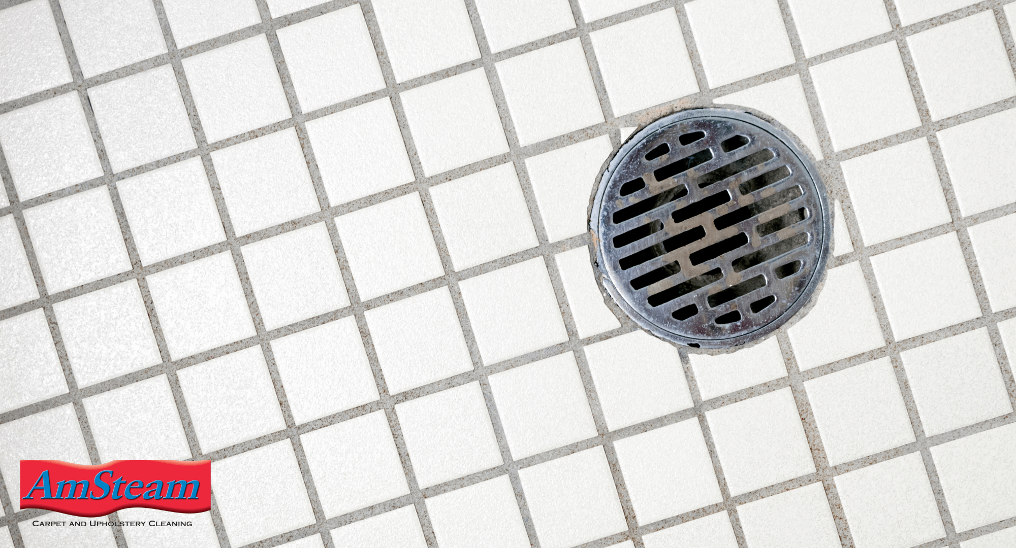 Keep a floor drain clear so water can flow out easily.